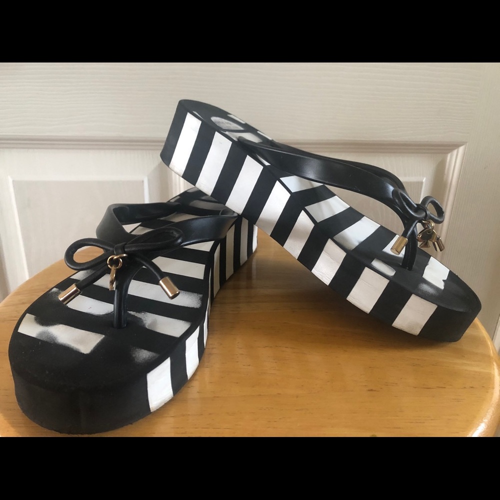 Kate Spade Wedged Flip Flops